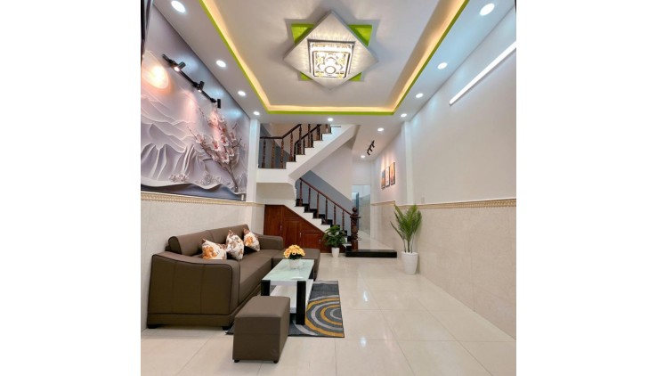 HẺM XE HƠI THÔNG, GẦN BV BÌNH TÂN, 60M2, 4 TẦNG 4PN, NHÀ HƯƠNG LỘ 2 GIÁ CHỈ 6.1 TỶ